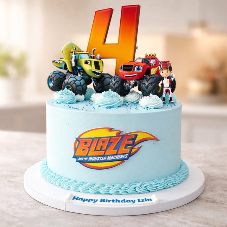 Blaze Supreme Celebration Cake - Image 1