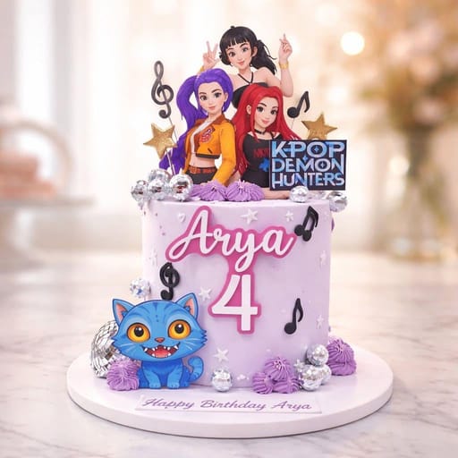 K-Pop Superstar Cake