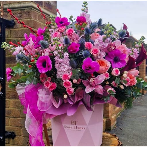 Pink Boom Hat Box