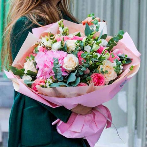 White and Pink Delight