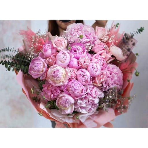 Peonies & Hydrangeas Bouquet