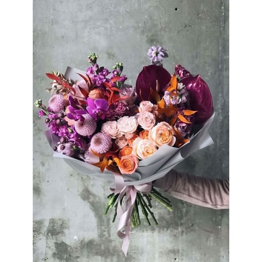 Elegant Palette Hand-Tied Bouquet