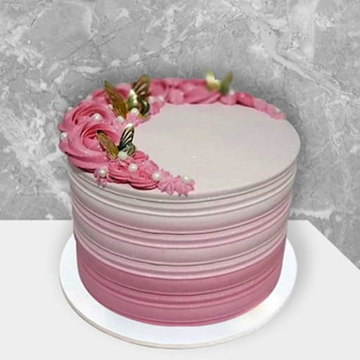 Rose Pink Butterfly