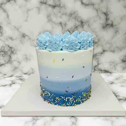 Bluish Ombre