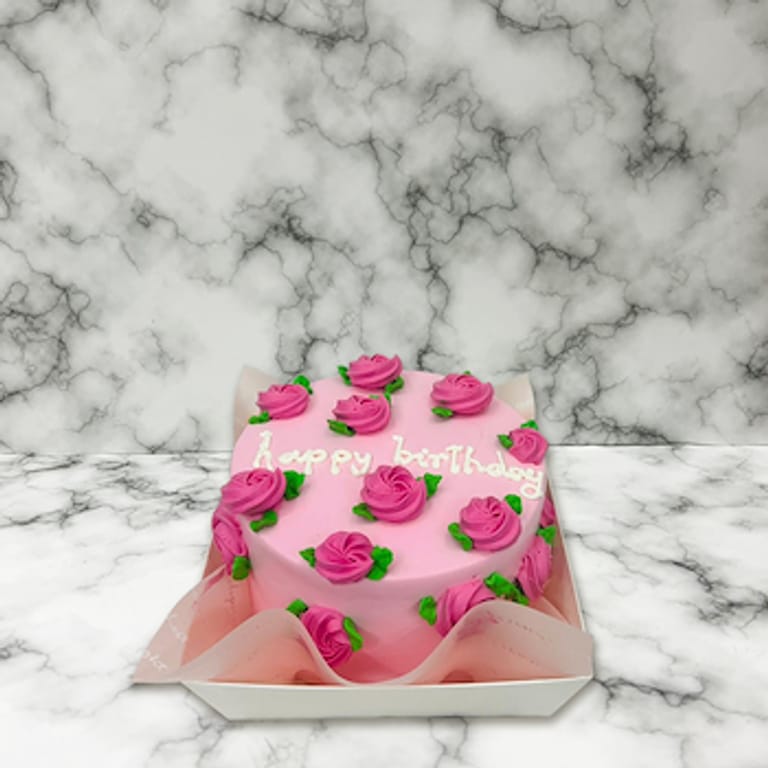 Mini Pink Rosette