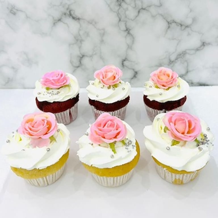 Floral Cupcake 2 - Image 1