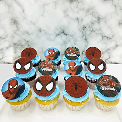 Spiderman Cupcake
