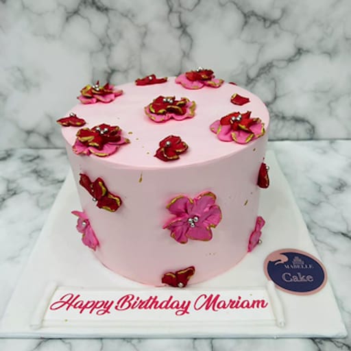 Flowerette Pink Cake