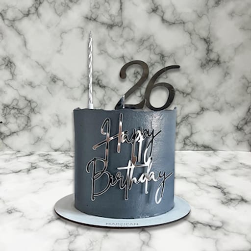 Black Frosting Cake