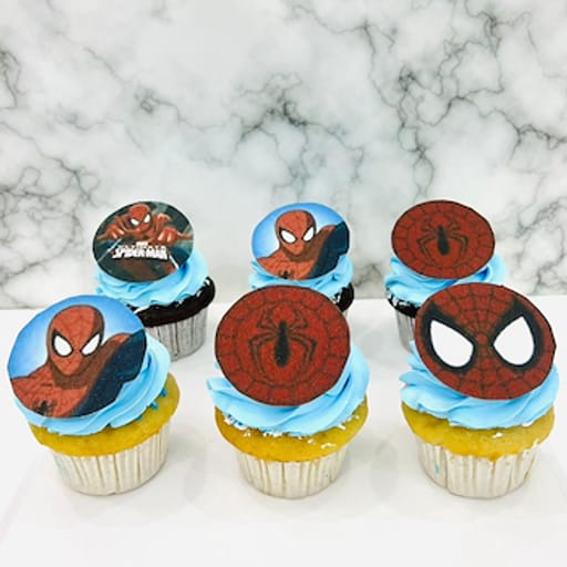 Spiderman Cupcake 2