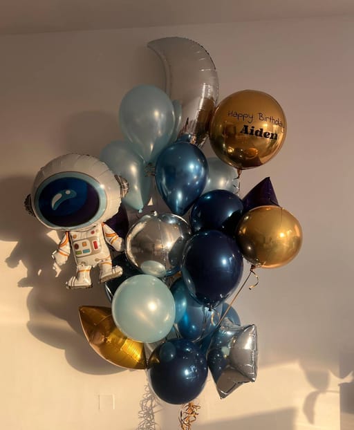 Let's Go To The Space Balloon Bunch