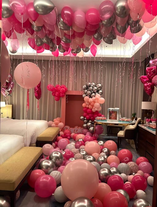 BARBIE decorations for a room