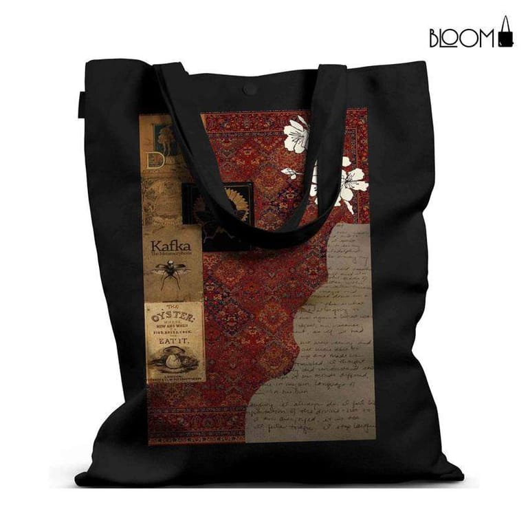 Vintage Library Tote - Image 1