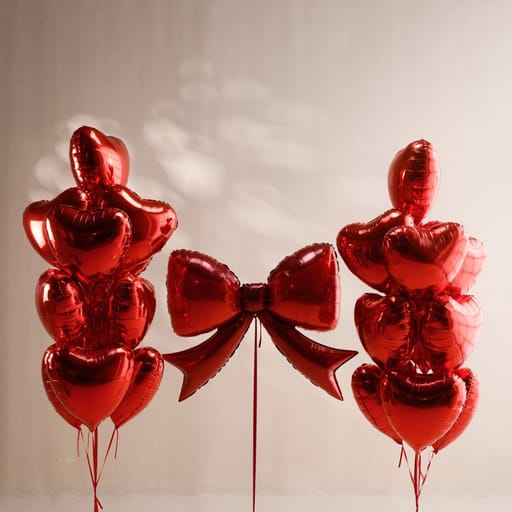 bow hearts