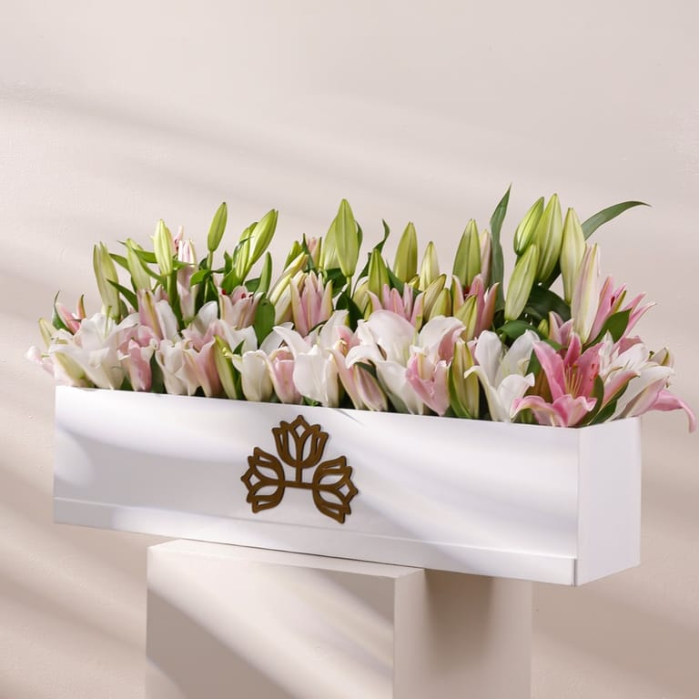 long box - lillies - Image 3