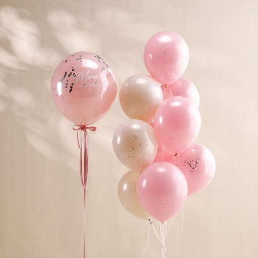 blush confetti