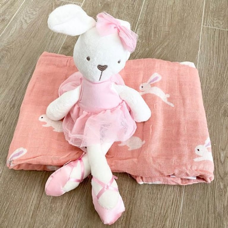 Bamboo Cotton Muslin Swaddle Blankets - Image 2