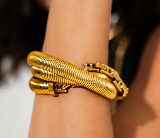 Tala Layered Bold Bangle