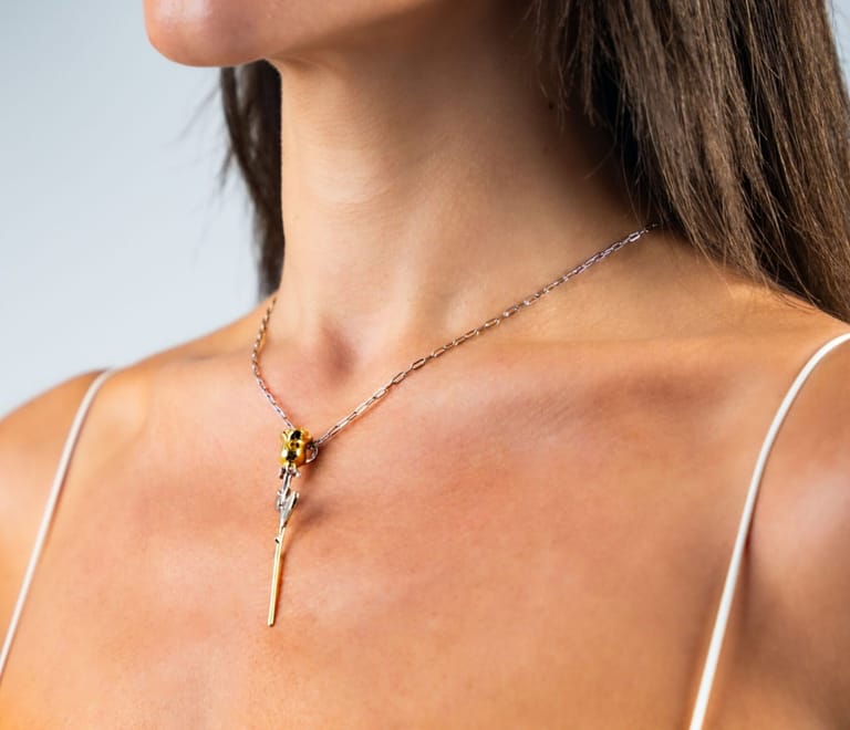 Rosa Pendant Necklace - Image 1