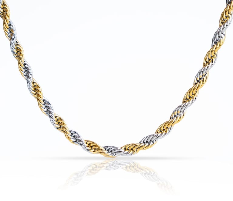 Braida Two-Tone Necklace - Image 3