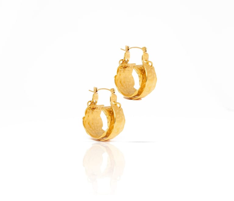 Strata Layered Earrings - Image 3