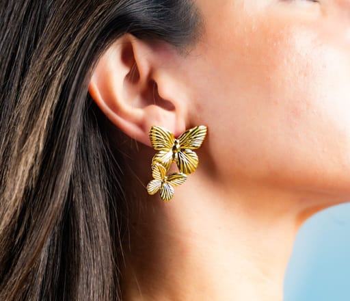 Calista Butterfly Earrings