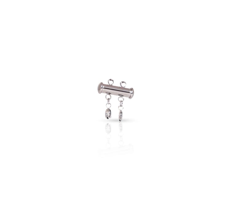 Two-Buckle Necklace Connector-S - Image 1