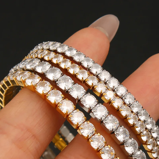Gloria Stretchable Tennis Bracelet