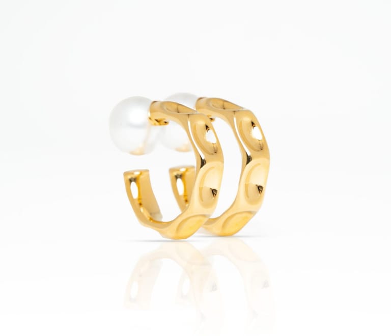 Lolla Hoop Earrings - Image 3