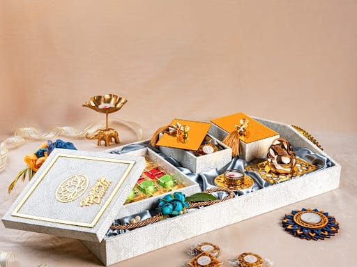 Premium leather finish Diwali Hamper