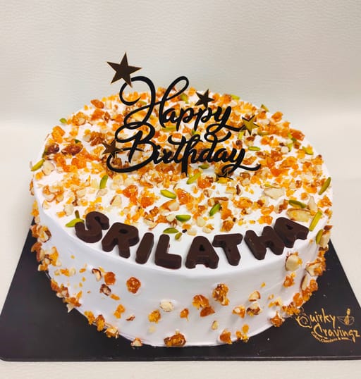 Butterscotch with Almond praline