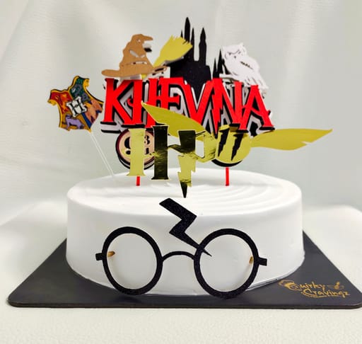 Harry potter theme cake