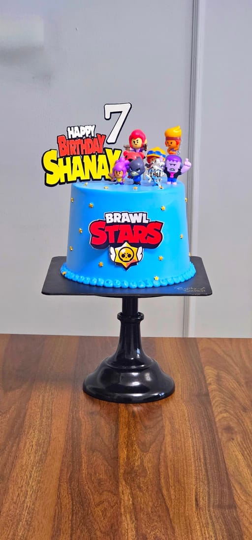 Brawl stars theme cake
