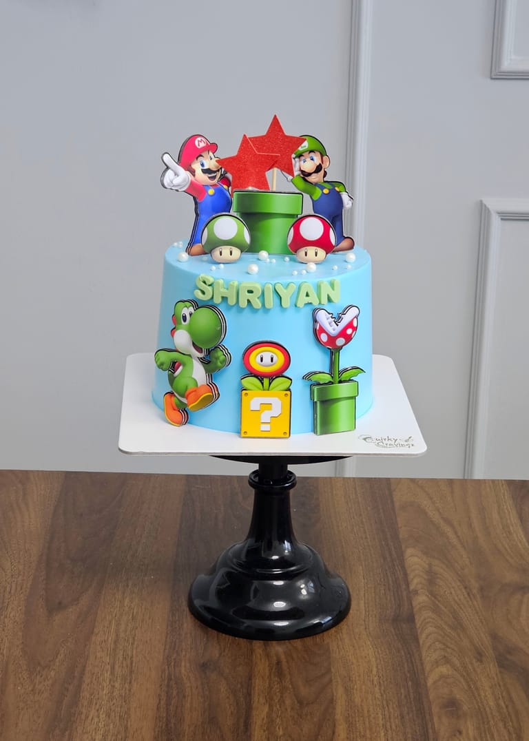 Super Mario theme cake - Image 1