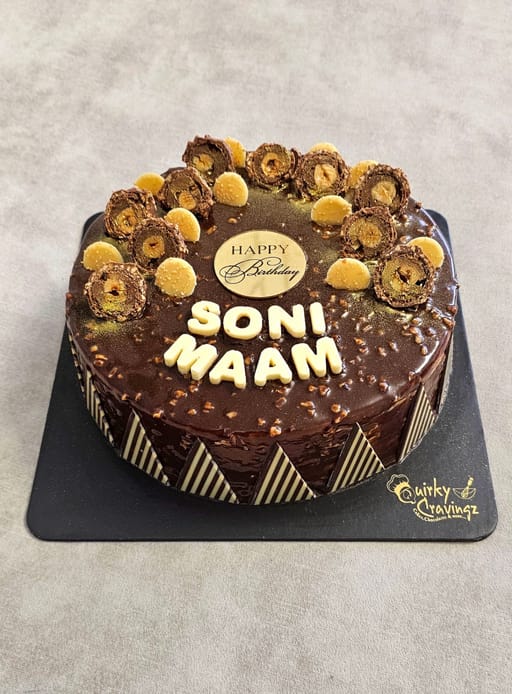 Ferrero Rocher cake
