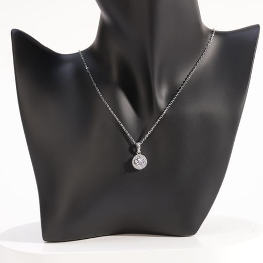 ZUS Single Diamond Necklace