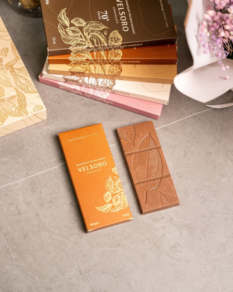 Milk Chocolate Almond 56g - Image 1