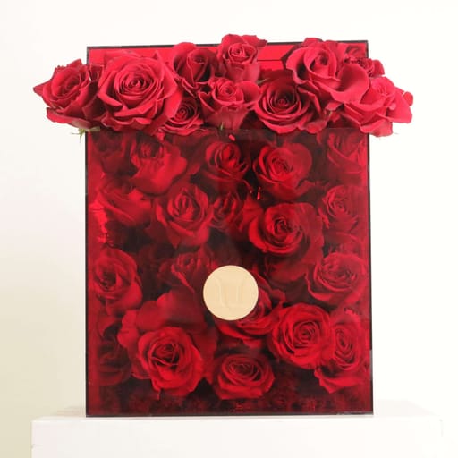 Roses In A Box