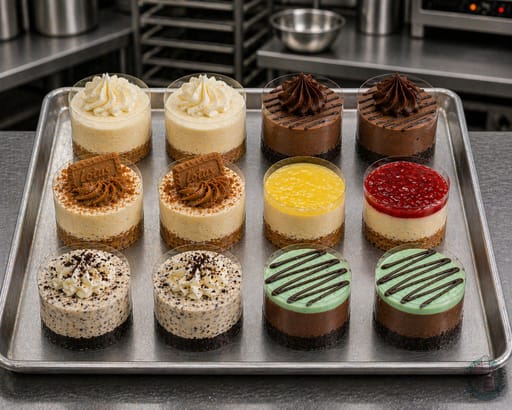 Mix Mini Cheesecakes