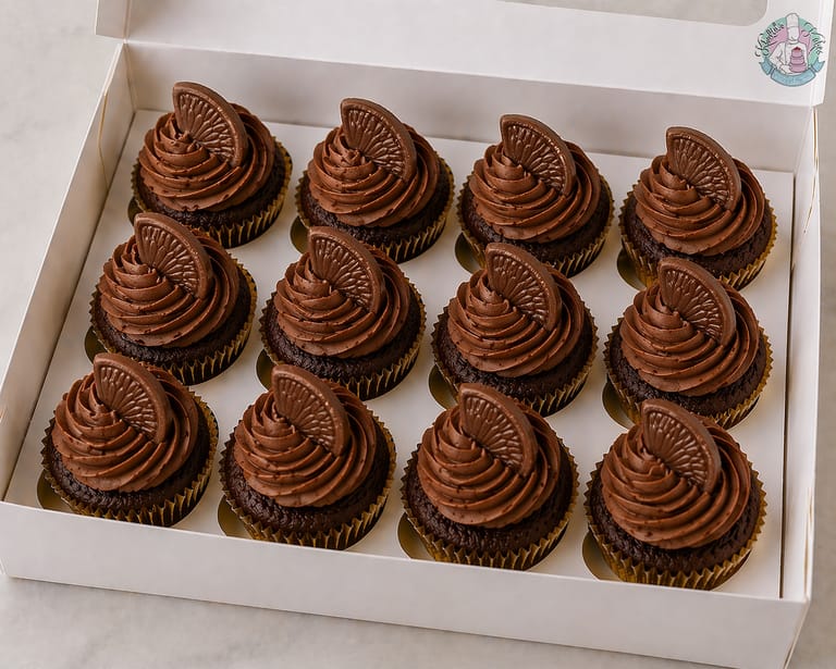 Khalids Chocolate Orange Cupcakes - Image 1