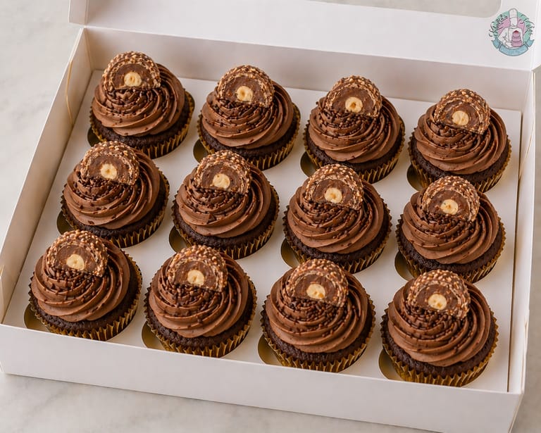 Ferrero Rocher Cupcakes - Image 1