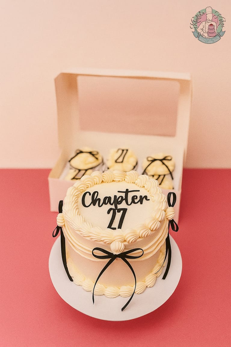 Mini Bow Cake 2 - Image 1