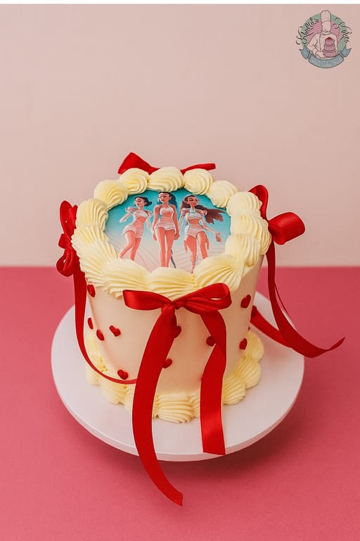 Mini Photo Sweetheart Cake