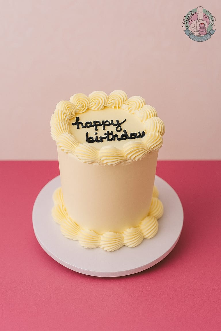Simple Mini Cake - Image 1