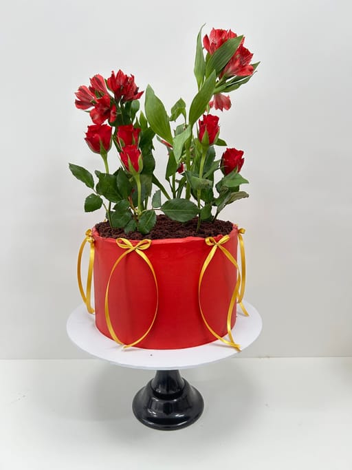 Flower Pot Cake