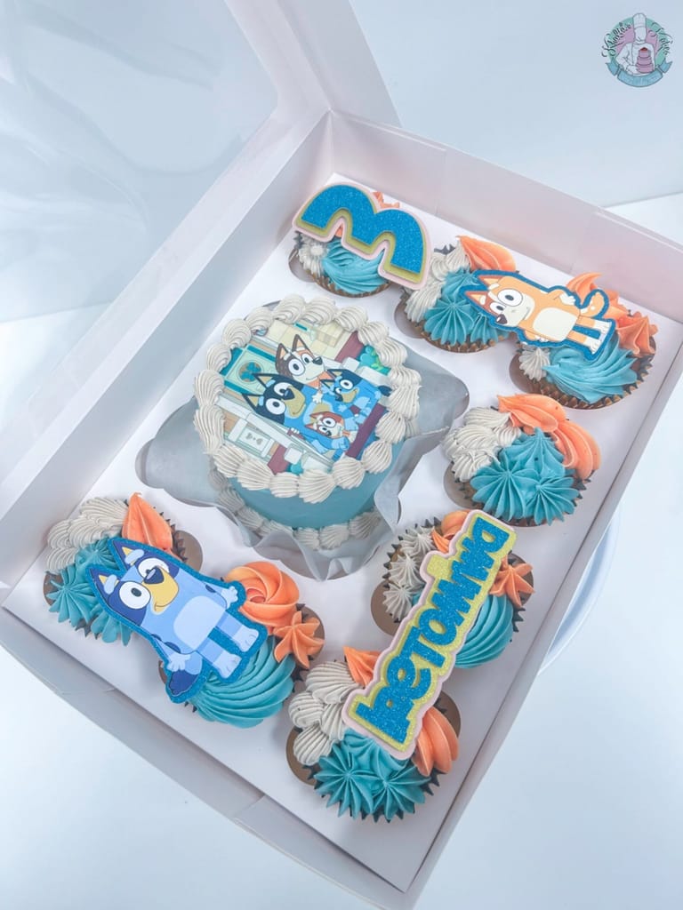 Bluey Bento Cake - Image 1