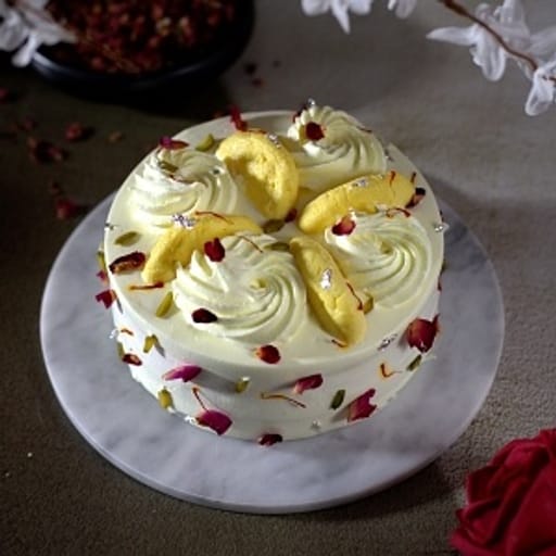RASMALAI CAKE (EGGLESS)