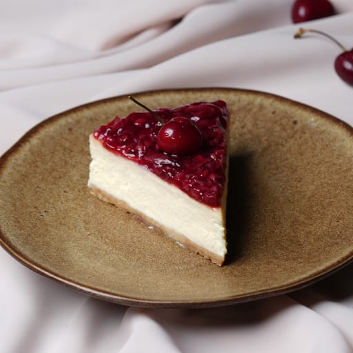 CHERRY CHEESECAKE PASTRY (EGGLESS)