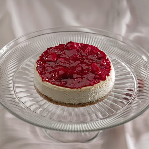 STRAWBERRY CHEESECAKE 1KG (EGGLESS)