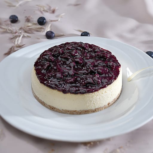 BLUEBERRY CHEESECAKE 1KG (EGGLESS)